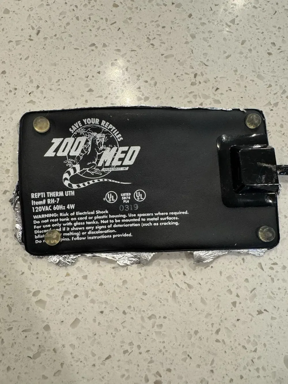 Zoo Med Repti Therm RH-7 4W Small Terrarium Heater